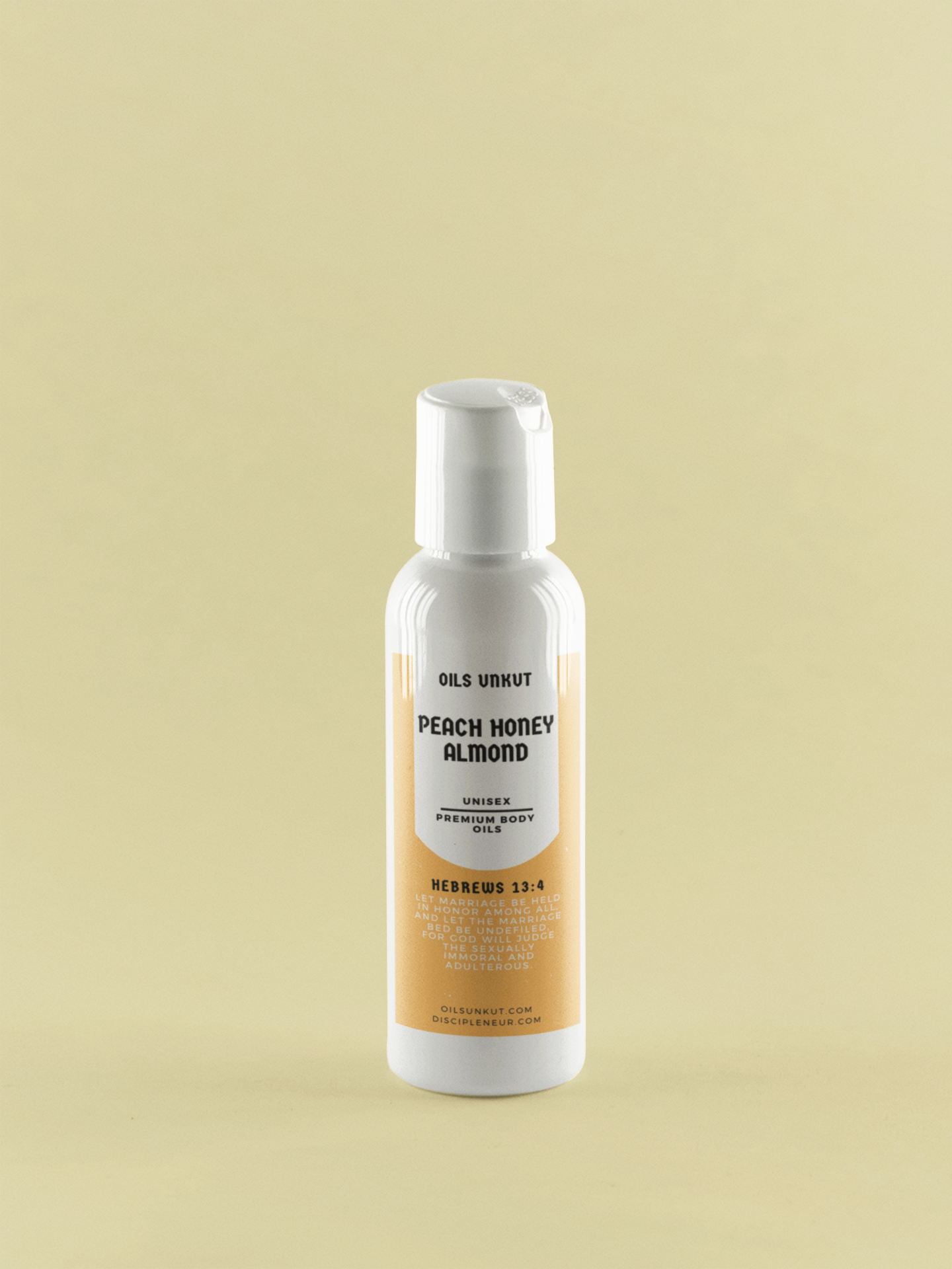 Peach Honey Almond Scented Body Lotion (Unisex)