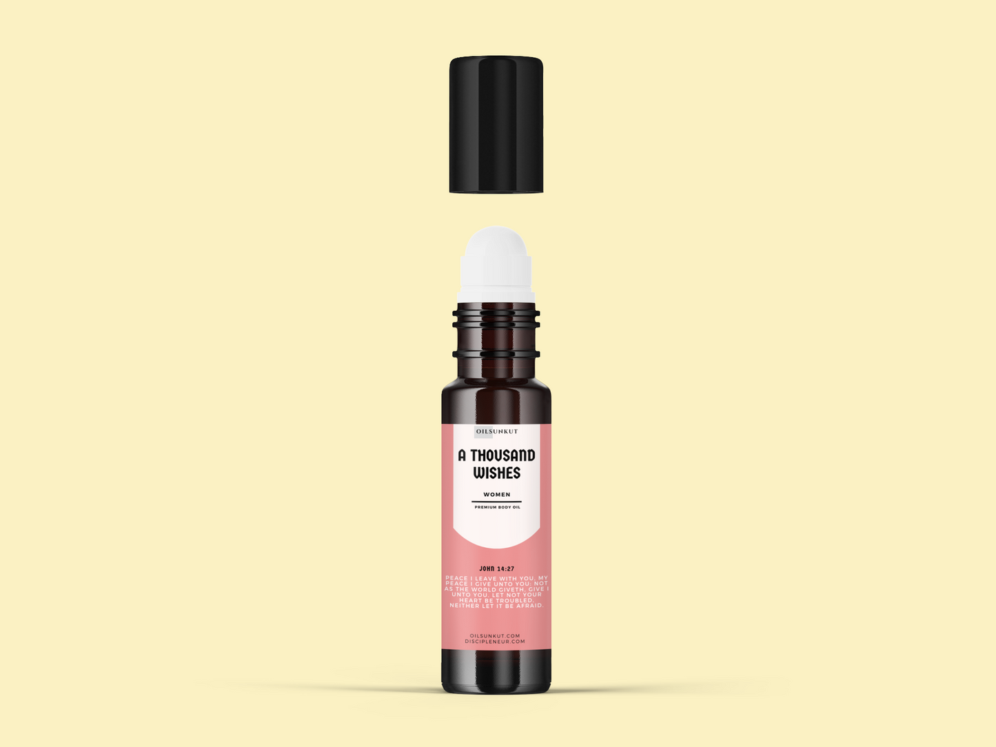 A Thousand Wishes Body Oil | Scented Fragrance & Perfume Oils Wholesale - 1/3 oz - 5 Pack