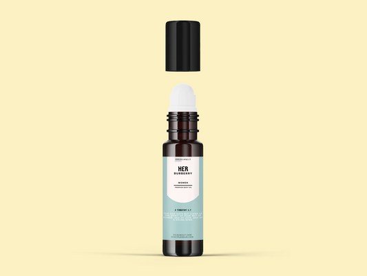 Burberry HER Body Oil | Scented Fragrance & Perfume Oils Wholesale - 1/3 oz - 5 Pack