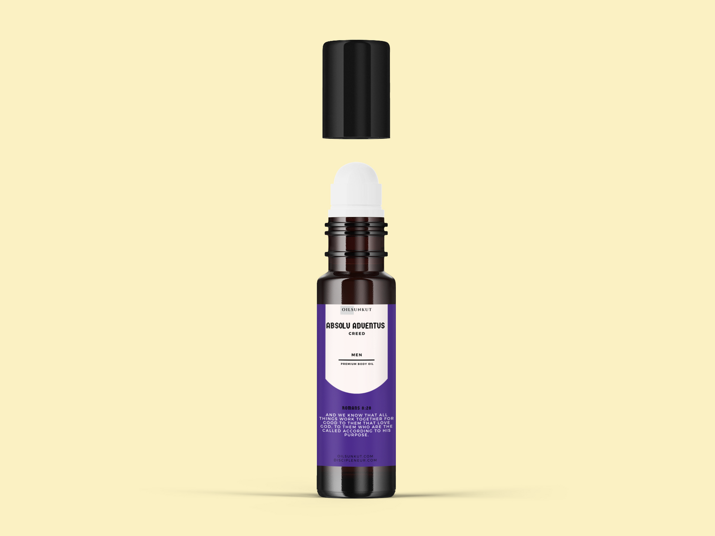 Absolu Adventus (Creed) Body Oil | Scented Fragrance & Perfume Oils Wholesale - 1/3 oz - 5 Pack