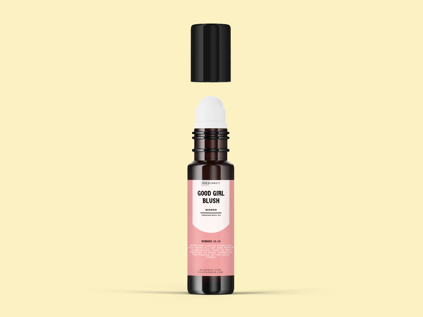 Good Girl Blush Body Oil | Scented Fragrance & Perfume Oils Wholesale - 1/3 oz - 5 Pack