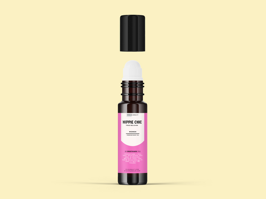 Hippie Chic Body Oil | Scented Fragrance & Perfume Oils Wholesale - 1/3 oz - 5 Pack