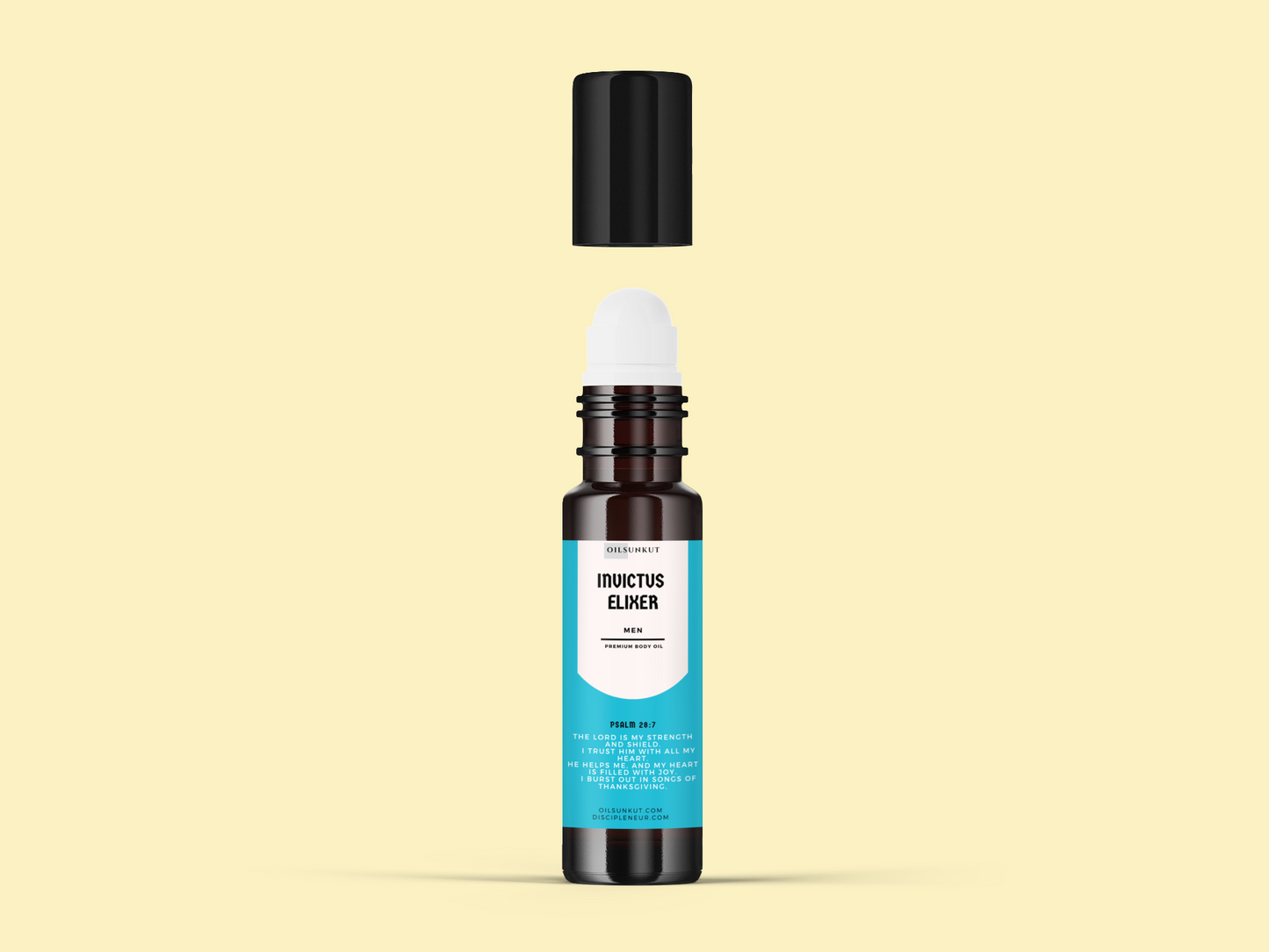 Invictus Elixer Body Oil | Scented Fragrance & Perfume Oils Wholesale - 1/3 oz - 5 Pack