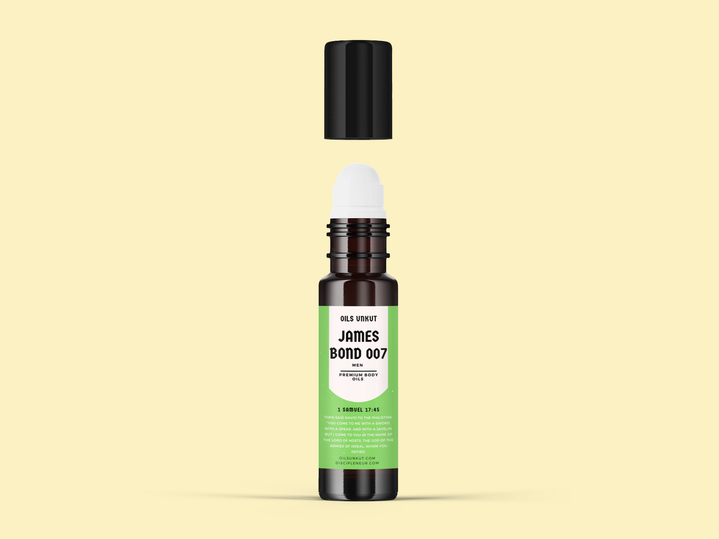 James Bond 007 Body Oil For Men