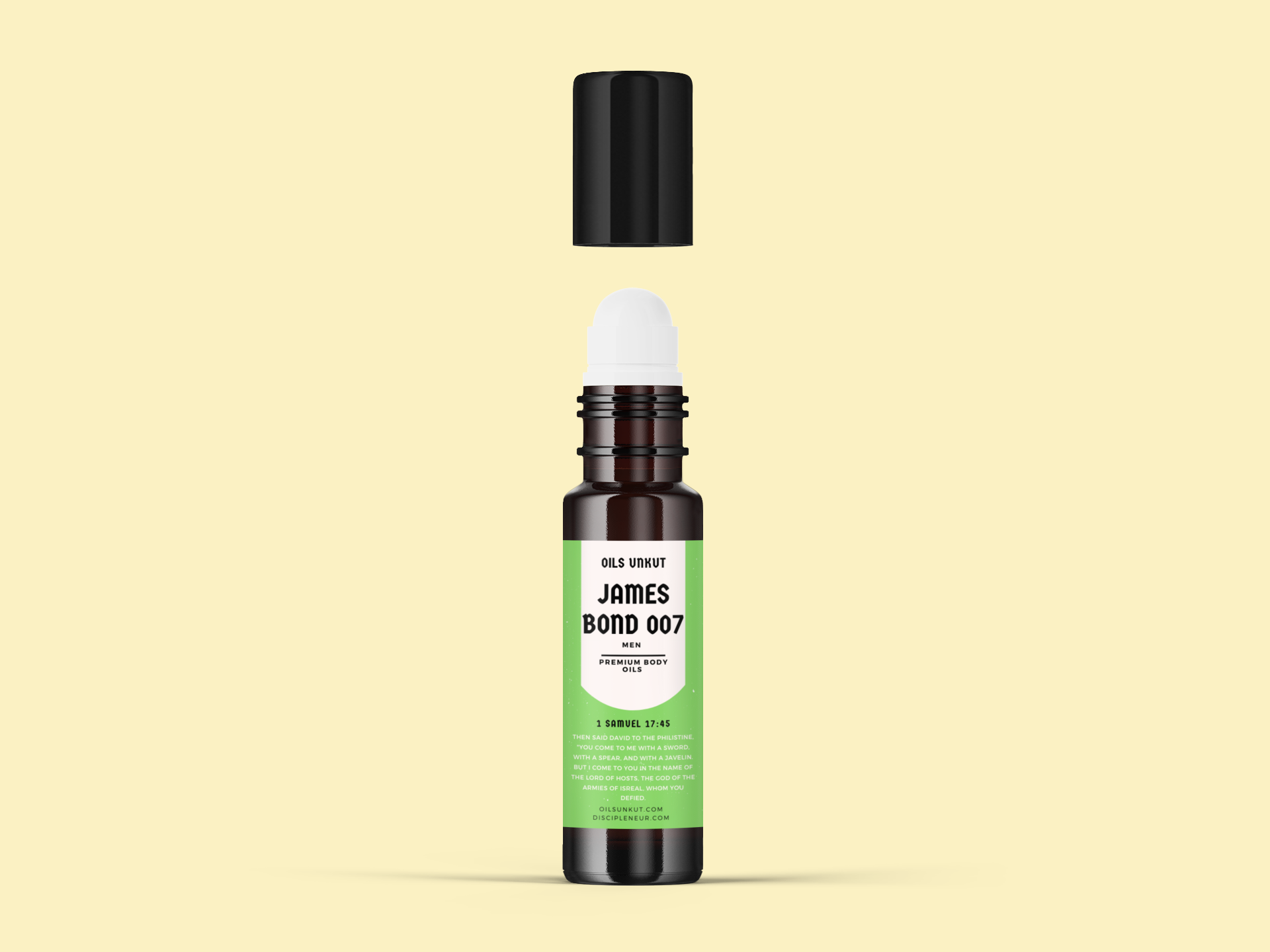 James Bond 007 Body Oil For Men