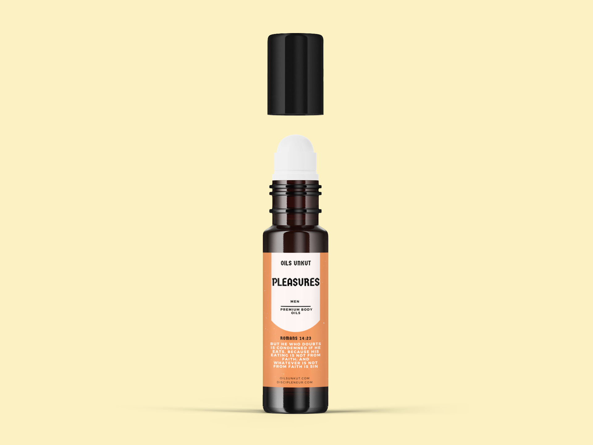 Pleasures Body Oil For Men