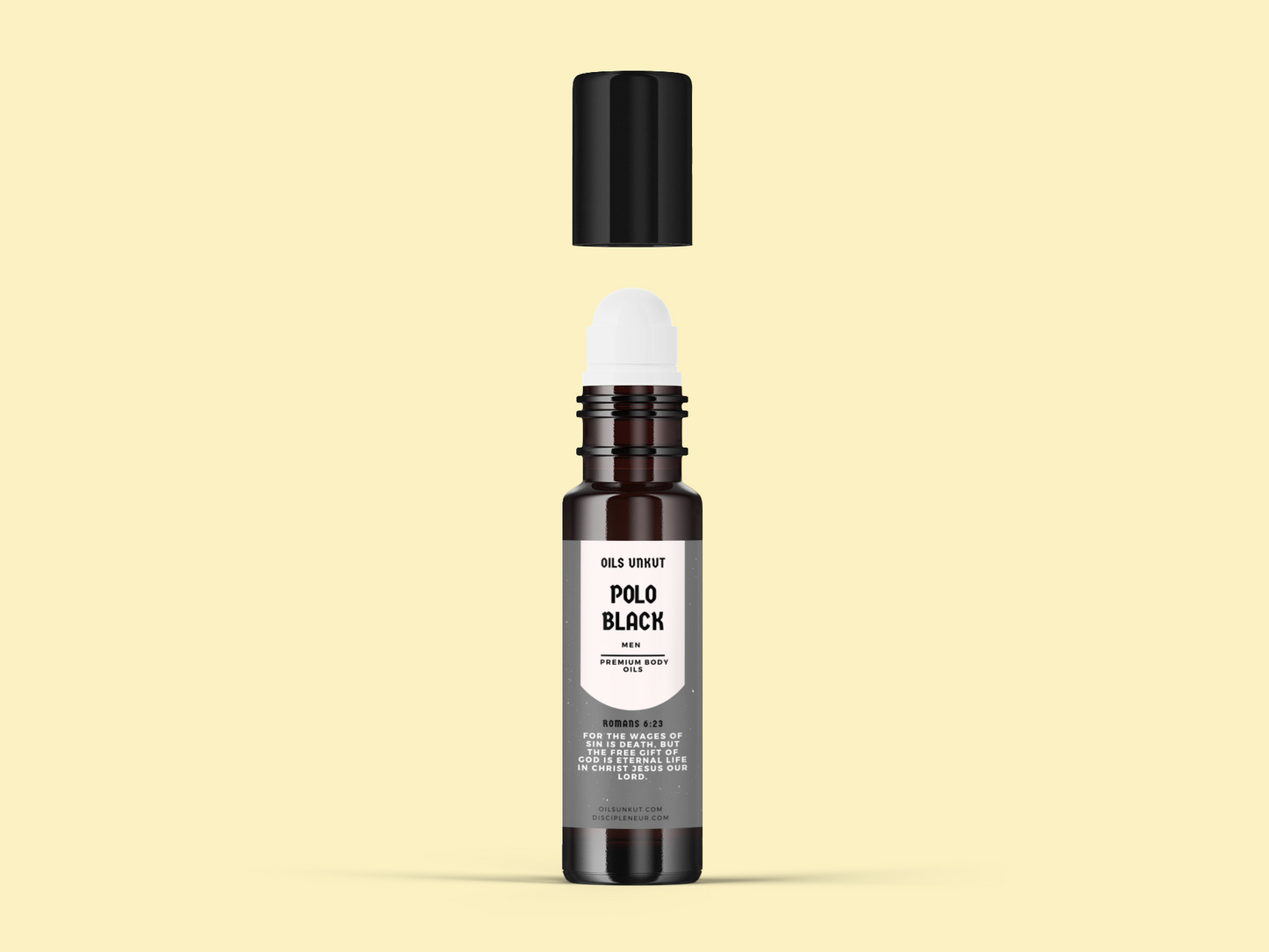 Polo Black Body Oil For Men