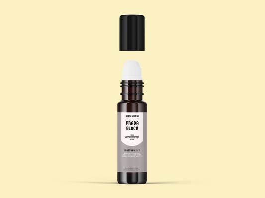 Prada Black Body Oil For Men