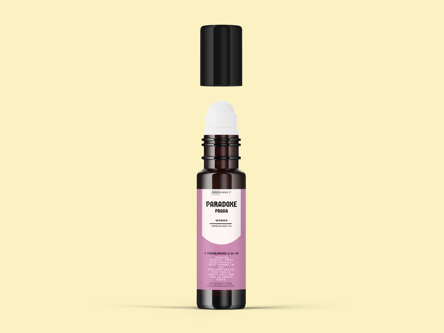 Paradoxe Prada Body Oil | Scented Fragrance & Perfume Oils Wholesale - 1/3 oz - 5 Pack