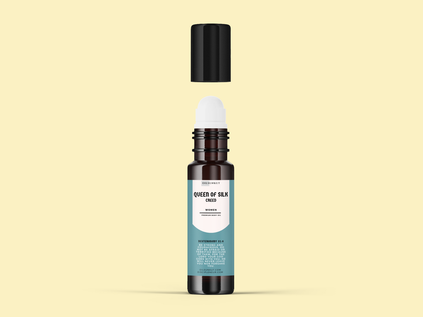 Queen of Silk (Creed) Body Oil | Scented Fragrance & Perfume Oils Wholesale - 1/3 oz - 5 Pack